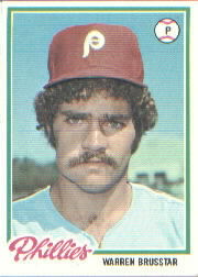 1978 Topps Baseball Cards      297     Warren Brusstar DP RC